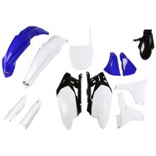 Kit de carenagem UFO PLAST 12 peças. Conjunto de carenagem em plástico com proteção da forquilha para Yamaha YZ F 450 ccm Ano. 2011 - 2013