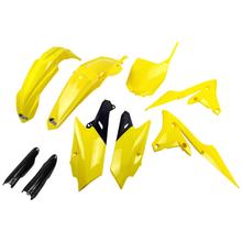 Kit de Carenagem UFO PLAST 9-peças Conjunto de Carenagem em Plástico com Proteção da Forqueta para Yamaha YZ F 250 ccm Ano Modelo 2014 - 2018