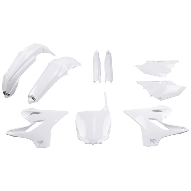 Verkleidungskit UFO PLAST 9-teilig Verkleidungssatz Kunststoff mit Gabelschutz für Yamaha YZ WR 125 / 250 ccm Bj. 2015 - 2021