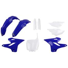 Kompletní sada plastových dílů UFO PLAST 9-dílná, včetně krytu vidlic pro Yamaha YZ WR 125 / 250 ccm RV 2015 - 2021