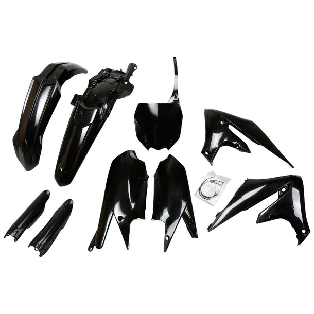 Verkleidungskit UFO PLAST 9-teilig Verkleidungssatz Kunststoff mit Gabelschutz für Yamaha YZ F 250 / 450 ccm Bj. 2018 - 2022