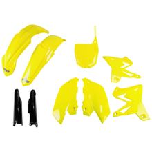 Verkleidungskit UFO PLAST 9-teilig Verkleidungssatz Kunststoff mit Gabelschutz für Yamaha YZ WR 125 / 250 ccm Bj. 2005 - 2007
