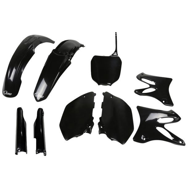Verkleidungskit UFO PLAST 9-teilig Verkleidungssatz Kunststoff mit Gabelschutz für Yamaha YZ WR 125 / 250 ccm Bj. 2005