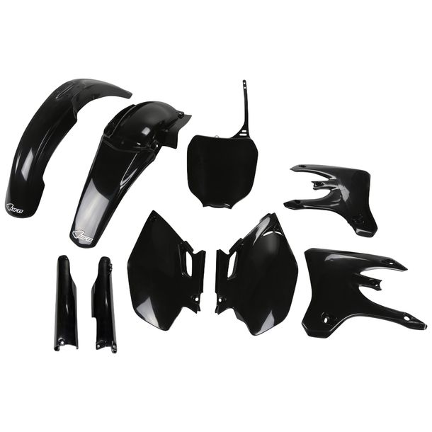 Kit carenatura UFO PLAST 9 pezzi Kit completo carenatura in plastica con protezione forcelle per Yamaha YZ F 250 / 450 ccm Anno 2005