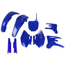 Sada dílů opláštění UFO PLAST 9-dílná, kompletní sada opláštění z plastu s krytem vidlic pro Yamaha YZ F 250 / 450 ccm Bj. 2005