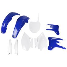 Sada dílů opláštění UFO PLAST 9-dílná, kompletní sada opláštění z plastu s krytem vidlic pro Yamaha YZ F 250 / 450 ccm Bj. 2005