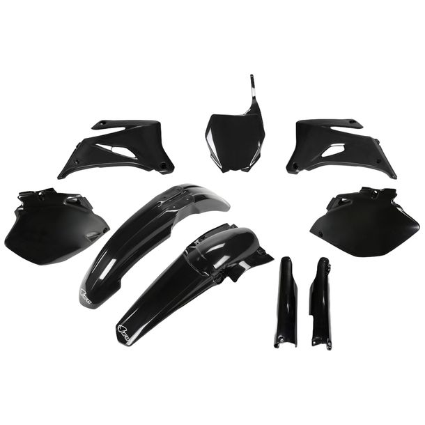 UFO PLAST 9-piece Fairing Kit Plastic Fairing Set with Fork Guards for Yamaha YZ F 250 / 450 ccm Year 2006 - 2007