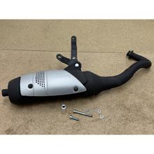 B-Ware, Auspuffanlage LeoVince Komplettanlage TOURING mit Zulassung, Stahl für Aprilia Mojito / SR50 / Piaggio Diesis / NRG / NTT / TPH/ ZIP