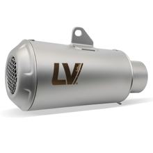 Silenciador trasero LeoVince LV-10 RACING de acero inoxidable para Honda CB 500 F / CB 500 X / CBR 500 R Año de fabricación 2019 - 2023 E4 / E5 / CB 500 Hornet / CBR 500 R / NX Año de fabricación 2024 - 2026 E5+