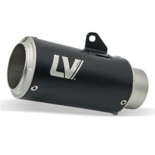 Silencieux d'échappement LeoVince LV CORSA RACING Black Edition acier inoxydable noir pour Kawasaki Z 1100 ann. 2026 E5+