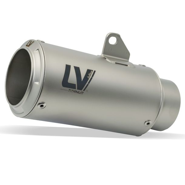Achterste demper LeoVince LV CORSA RACING Titanium, roestvrijstalen kap voor Kawasaki Z 1100 Bj. 2026 E5+