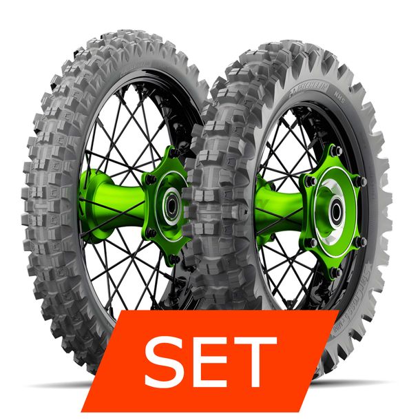 Michelin Starcross 5 Mini Reifenset | 60/100-14 29M TT + 80/100-12 41M TT