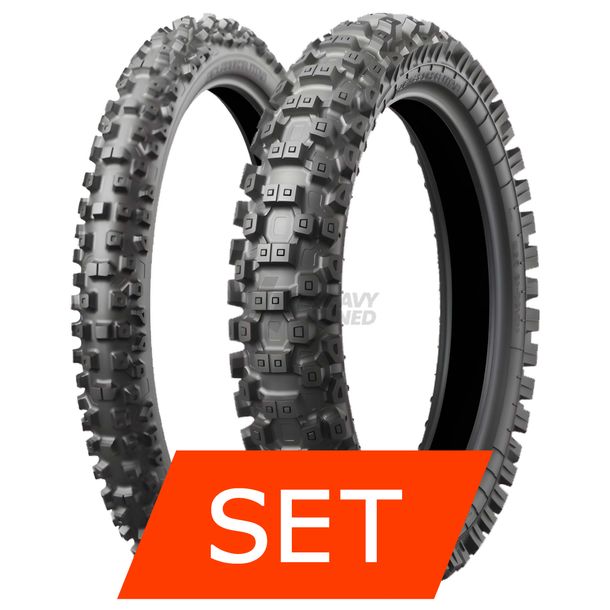 Bridgestone Battlecross X30 Medium Reifenset | 70/100-19 42M TT + 90/100-16 52M TT