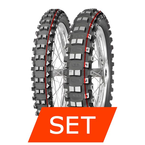 Mitas Terra Force MX MH Reifenset | 70/100-19 42M TT + 90/100-16 51M TT