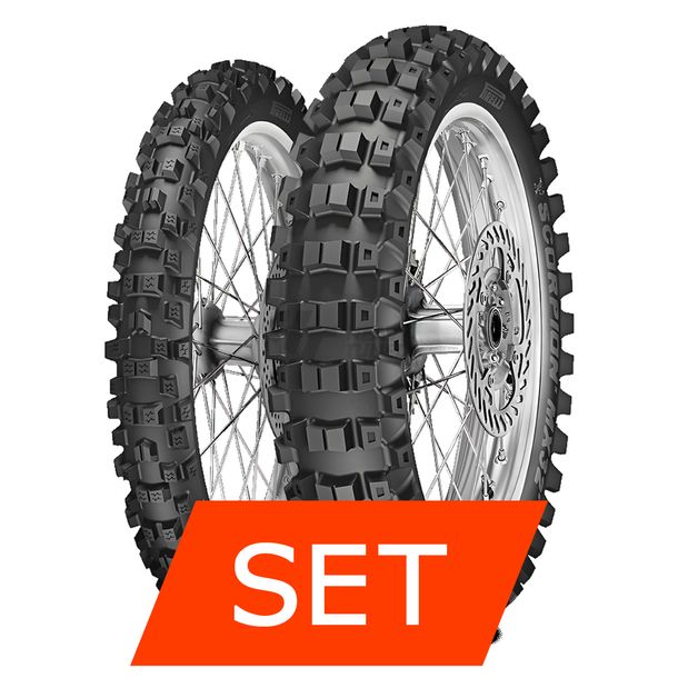 Pirelli Scorpion MX32 Mid Hard Reifenset | 70/100-19 42M TT + 90/100-16 51M TT