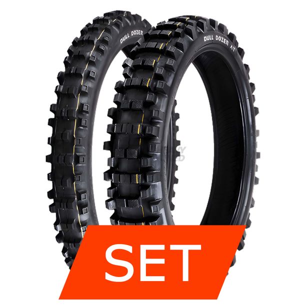 Vee Rubber VRM 140 without ECE Tire Set | 70/100-19 42M TT + 90/100-16 51M TT