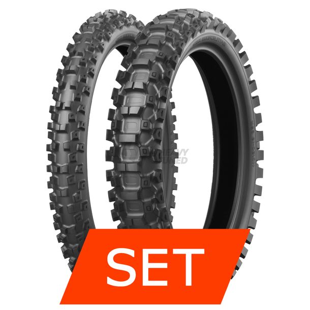 Bridgestone Battlecross X20 Soft Reifenset | 80/100-21 51M TT + 100/90-19 57M TT