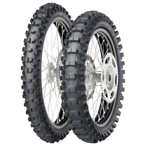 Jeu de pneus Dunlop Geomax MX34 pour Kawasaki KX 250 2024 80/100-21 + 100/90-19 – Bild 2