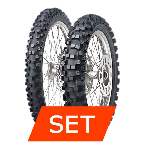 Dunlop Geomax MX53 Reifenset | 80/100-21 51M TT + 100/90-19 57M TT