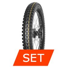 Mitas Enduro Hybrid Super Reifenset | 80/100-21 51P TL/TT + 110/90-19 62P TL/TT