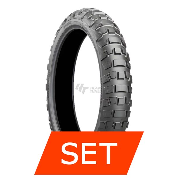 Bridgestone Battlax Adventurecross AX41 Reifenset | 80/100-21 51P TT + 120/80-18 62P TL