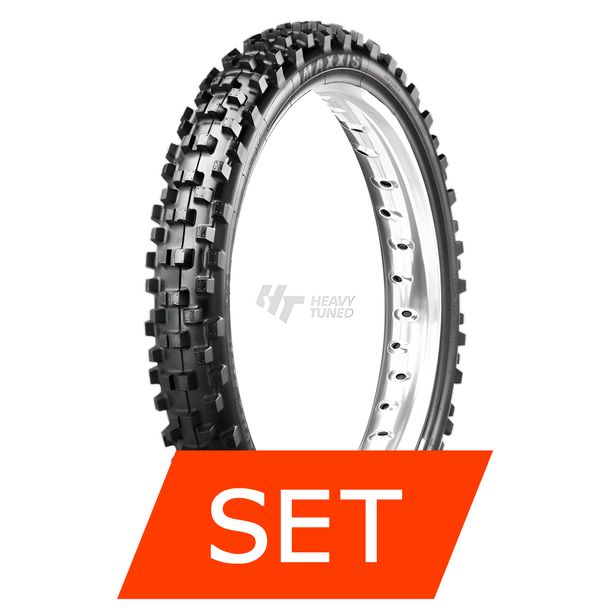 Maxxis Maxxcross MX MH M-7326 Reifenset | 80/100-21 51M TT + 120/100-18 68M TT