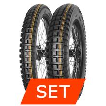 Mitas Trail Soft Reifenset | 80/100-21 51M TL + 120/100 R18 68M TL