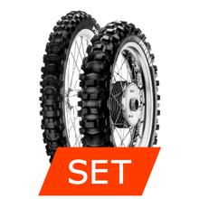 Pirelli Scorpion XC Mid Hard Reifenset | 80/100-21 51R TT + 140/80-18 70M TT