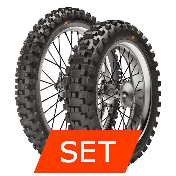 Eurogrip Climber XC Reifenset | 80/100-21 51M TT + 140/80-18 70R TT