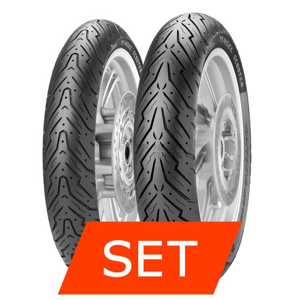Pirelli Angel Scooter Reifenset | 90/80-16 51S TL + 90/80-16 51S TL