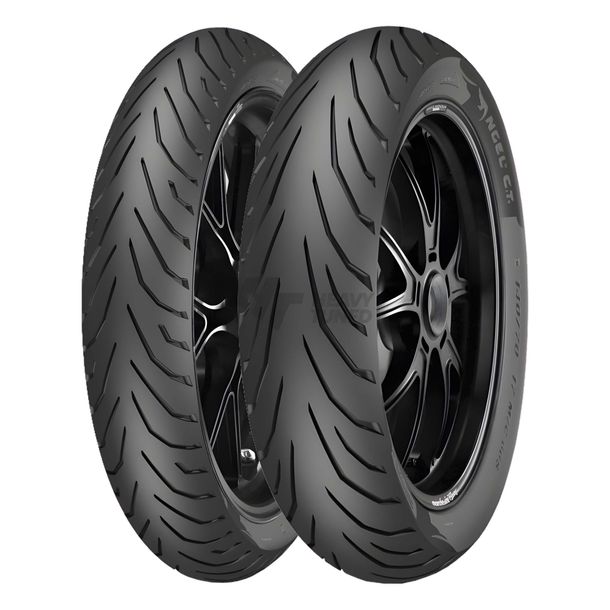Reifenset Pirelli Angel City für Super Soco TC 2019-2022 90/80-17 + 110/70-17 – Bild 2