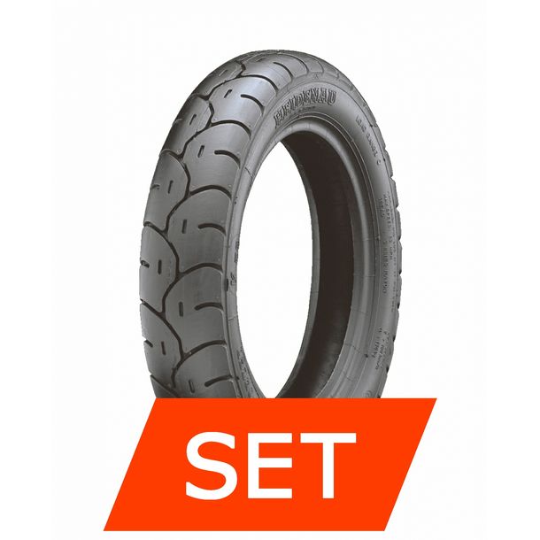 Heidenau 3.00-10 50J Rf. TL K50 Bandenset | 3/100 -10 50J + 3/100 -10 50J