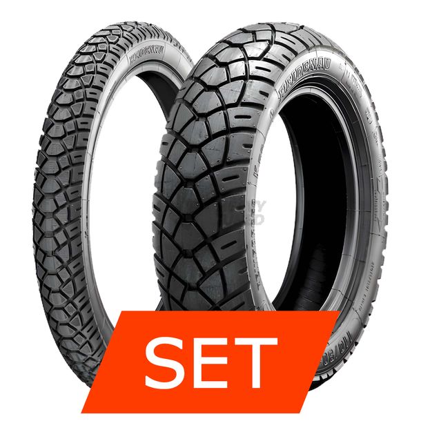Heidenau K58 Reifenset | 3.00-10 50J TL + 3.00-10 50J TL