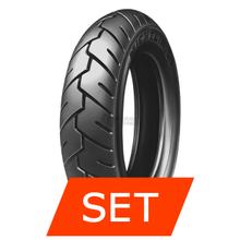 Michelin S1 Set di pneumatici | 3.00-10 50J TL/TT + 3.00-10 50J TL/TT