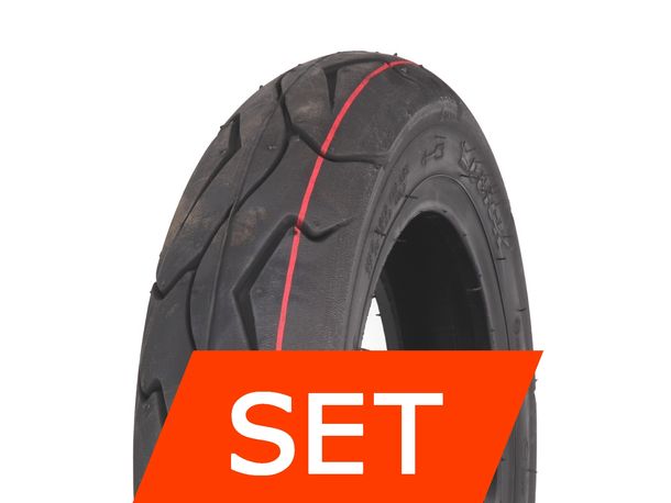 Quick Q006A Bandenset | 90/90 -10 50J + 90/90 -10 50J