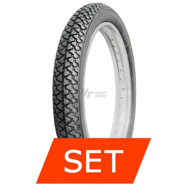 Vee Rubber VRM 054 Reifenset | 3.00-10 50J TT + 3.00-10 50J TT