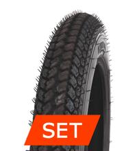 Kenda K315 3.00-12 47J TT, 4PR Sada pneumatik | 3/100 -12 47J + 3/100 -12 47J