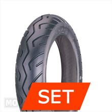 Kenda K348 Sada pneumatik | 90/90-12 54J TL + 90/90-12 54J TL