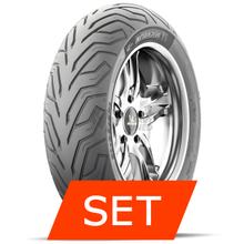 Michelin City Grip Reifenset | 90/90-12 54P TL + 90/90-12 54P TL