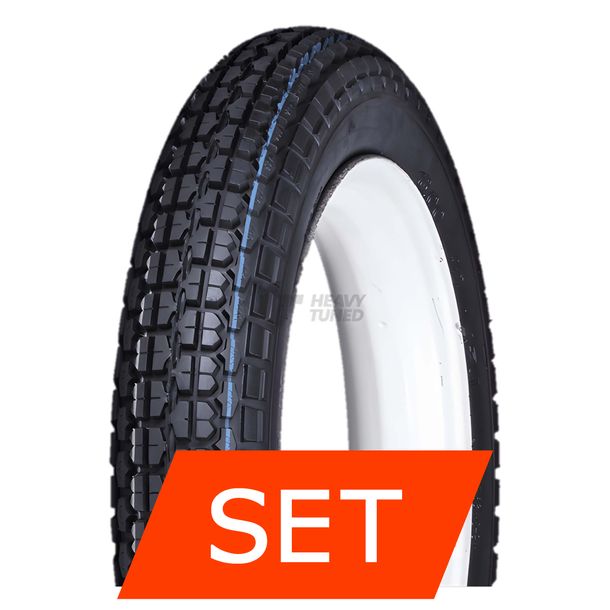 Vee Rubber VRM 220 Reifenset | 3.00-12 47J TT + 3.00-12 47J TT