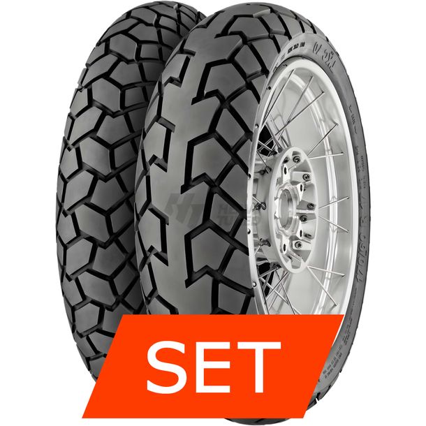 Continental TKC 70 Reifenset | 90/90-21 54T TL + 120/90-17 64T TL