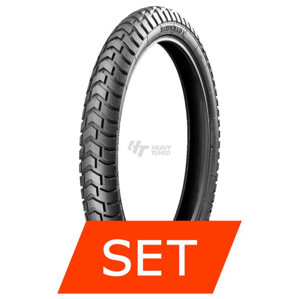Heidenau K60 Scout Reifenset | 90/90-21 54T TL + 120/90-17 64T TT