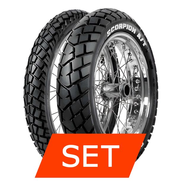 Pirelli Scorpion MT90 A/T MST Reifenset | 90/90-21 54S TT + 120/90-17 64S TT