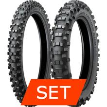 Dunlop Geomax EN91 Jeu de pneus | 90/90-21 54R TT + 120/90-18 65R TT