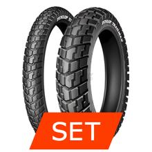 Dunlop Trailmax Jeu de pneus | 90/90-21 54H TL + 120/90-18 65T TT
