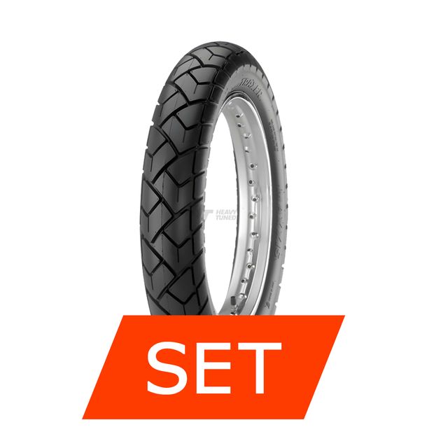 Maxxis Traxer M-6017 Reifenset | 90/90-21 54H TL + 130/80-17 65H TL