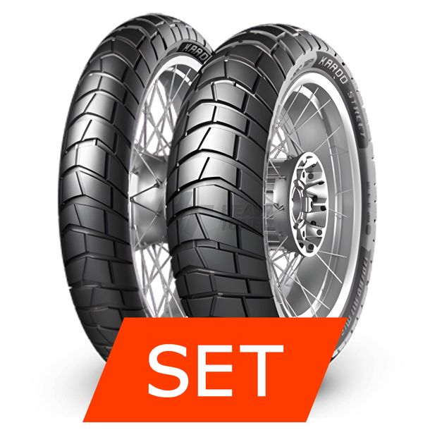 Zestaw opon Metzeler Karoo Street | 90/90-21 54H TL + 130/80 R17 65V TL