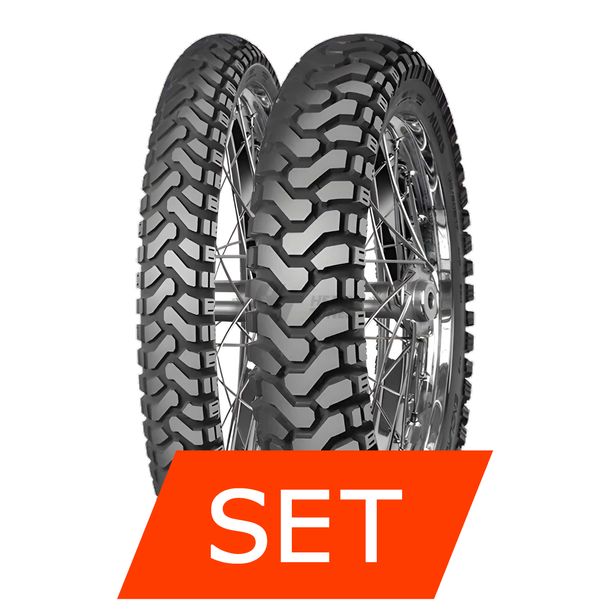 Mitas Enduro Trail Reifenset | 90/90-21 54H TT + 130/80 B17 65H TL/TT