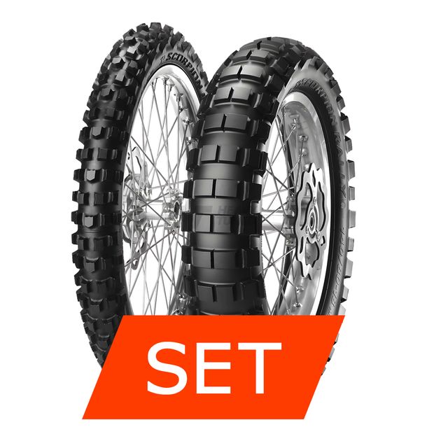 Pirelli Scorpion Rally Race MST Set de neumáticos | 90/90-21 54R TT + 140/80-18 70R TT