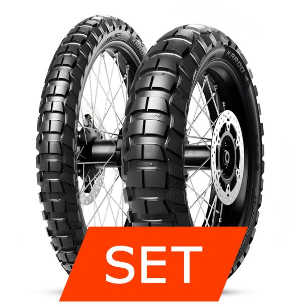 Metzeler Karoo 4 Set di pneumatici | 90/90-21 54T TL + 150/70 R18 70T TL